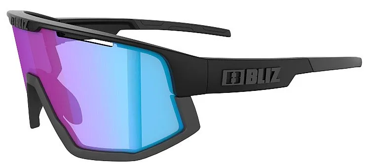 glasses Bliz Fusion Nano Optics - 52105-14N/Matt Black/Nordic Light Begonia/Blue