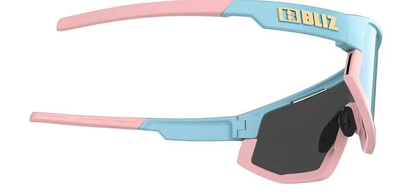 glasses Bliz Fusion Small - 52413-33/Matt Pastel Blue/Smoke/Ice Blue Multi