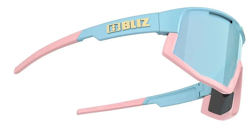 glasses Bliz Fusion Small - 52413-33/Matt Pastel Blue/Smoke/Ice Blue Multi