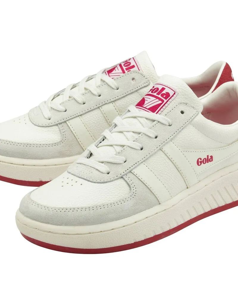 Gola Grandslam 88 Sneaker - White/Raspberry