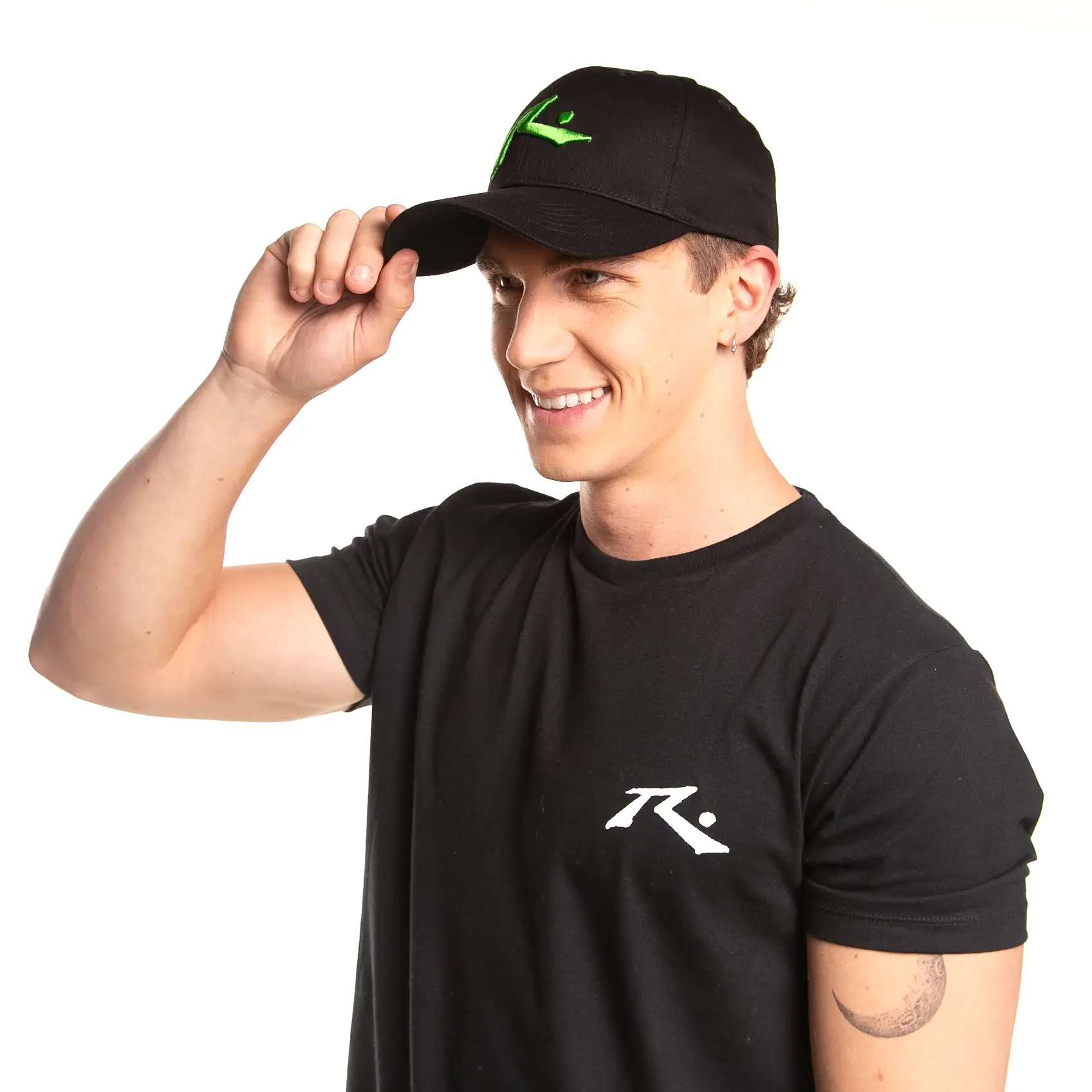 Gorra Rusty Chronic 4 Flexfit Cap Black 3