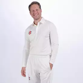 Gray Nicolls Matrix V2 Shirt L/S Ivory