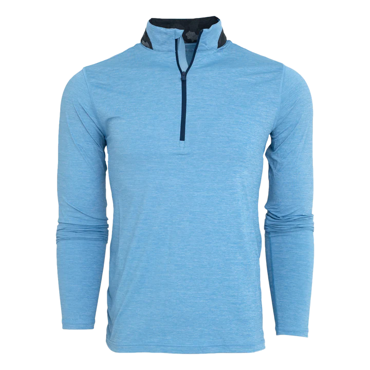 GUIDE SPORT 1/4 ZIP - COYOTE BLUE