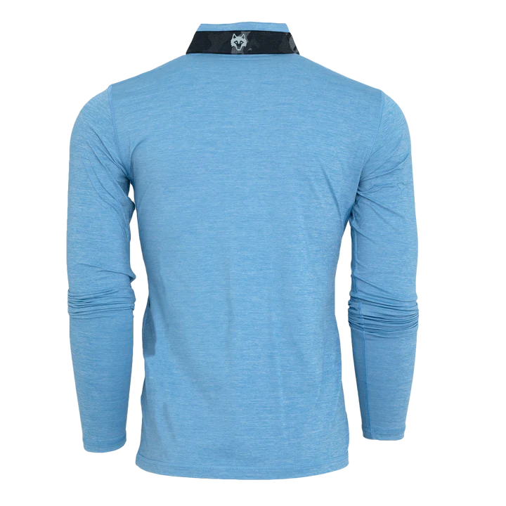 GUIDE SPORT 1/4 ZIP - COYOTE BLUE