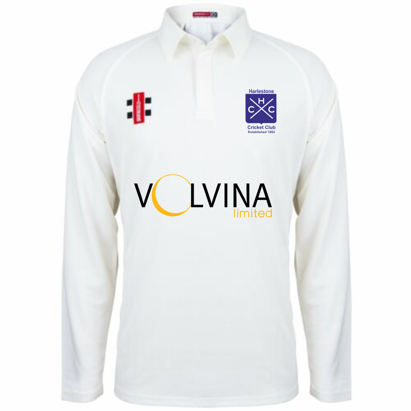 Harlestone Gray Nicolls Matrix L/S Shirt