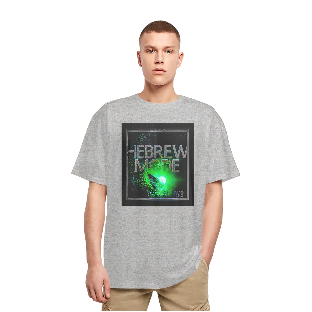 Hebrew Mode - On 01-07 Men's Designer Oversized Drop Shoulder T-shirt (4 Colors)