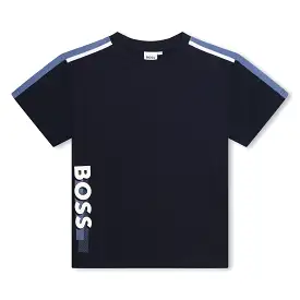 Hugo Boss Boys Navy T-Shirt _ J50722-849