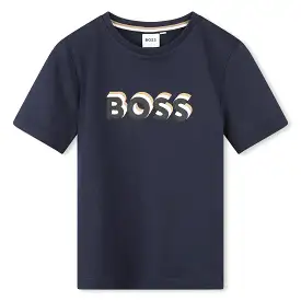 Hugo Boss Boys Navy T-Shirt _ J50723-849