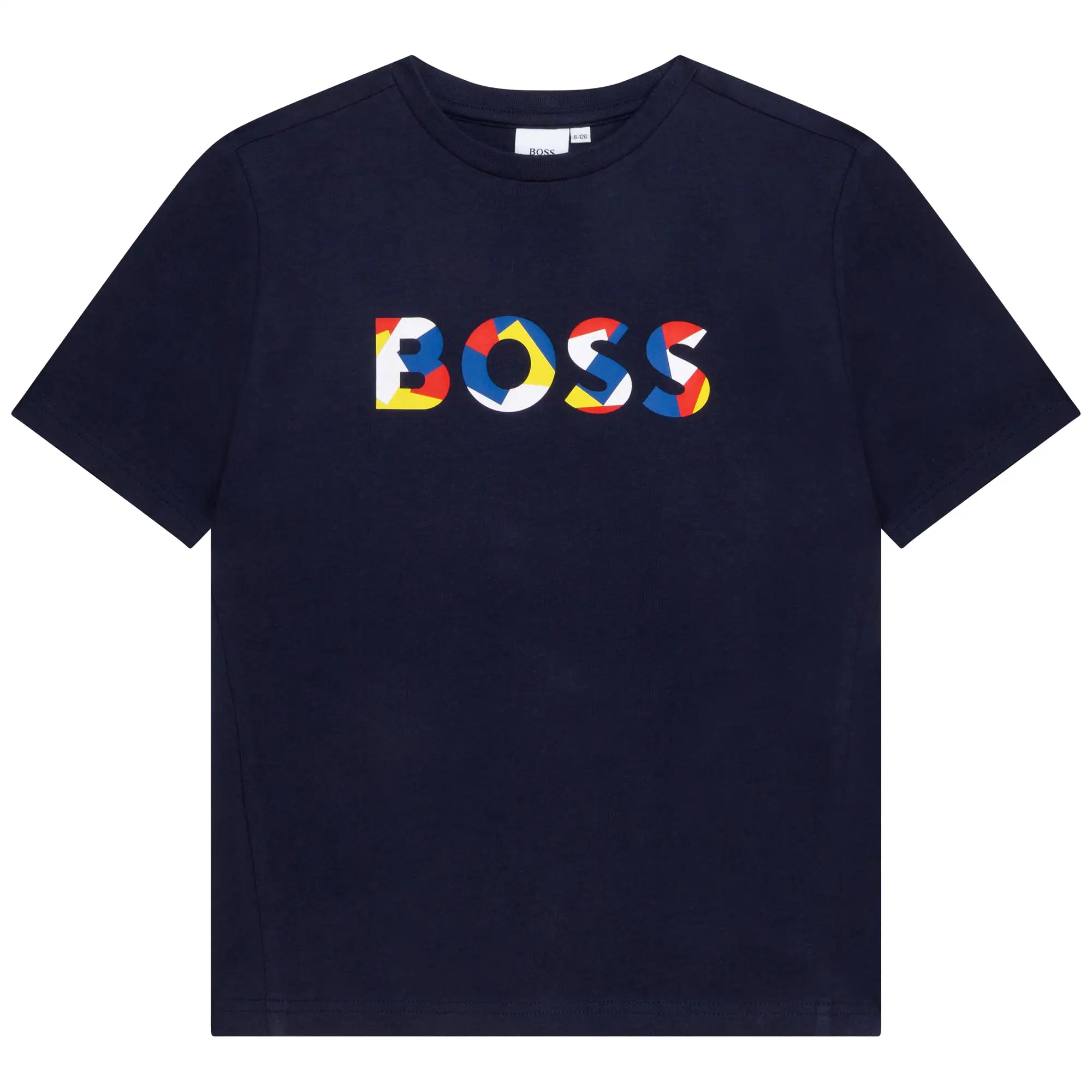 Hugo Boss Boys T-Shirt w/Logo_ Navy J25N46-849