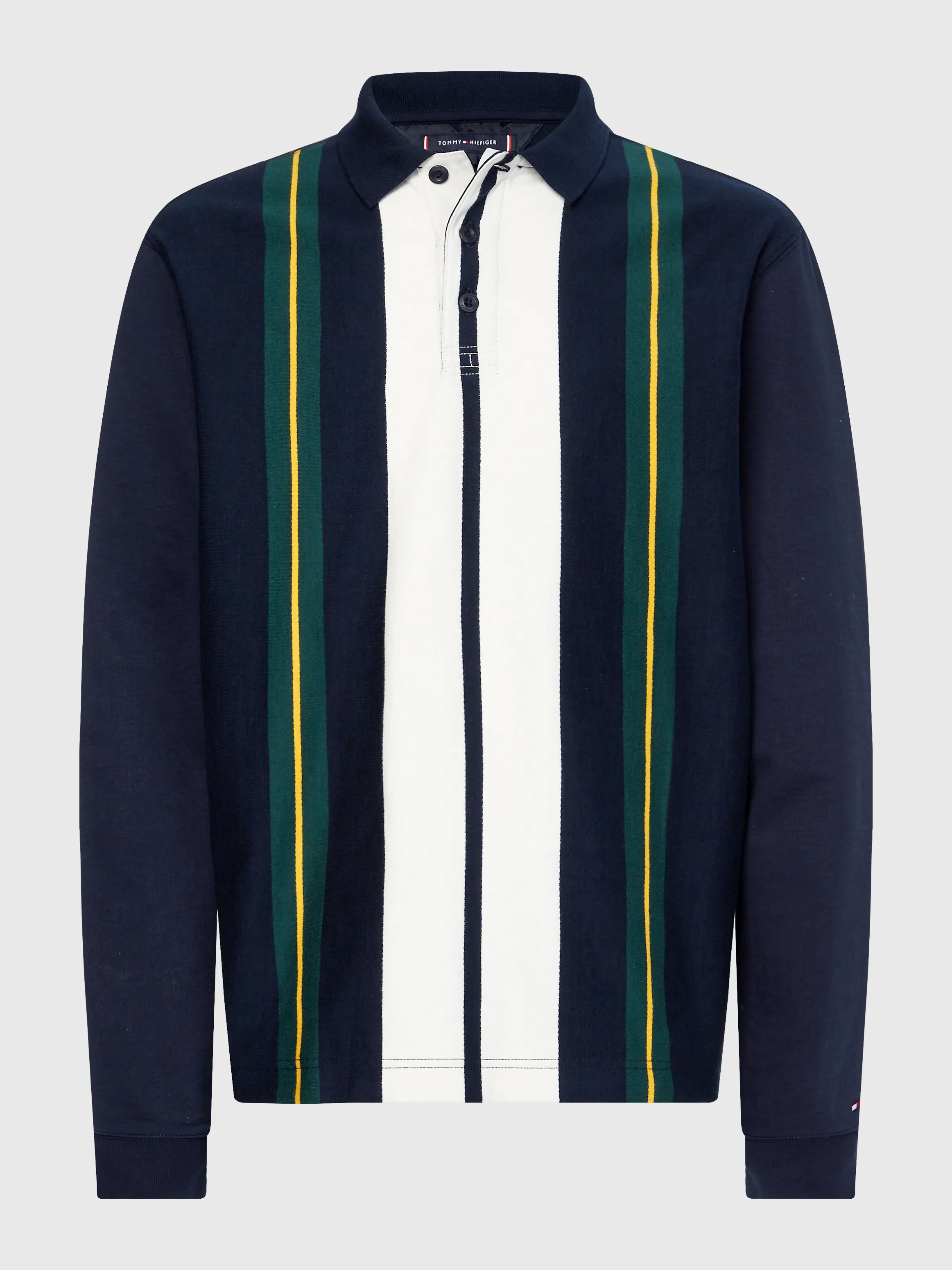 Icons Stripe Casual Fit Rugby Shirt | Sweatshirts & Hoodies | Tommy Hilfiger