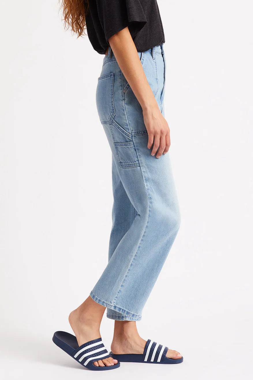 Janie Carpenter Pant - Faded Indigo