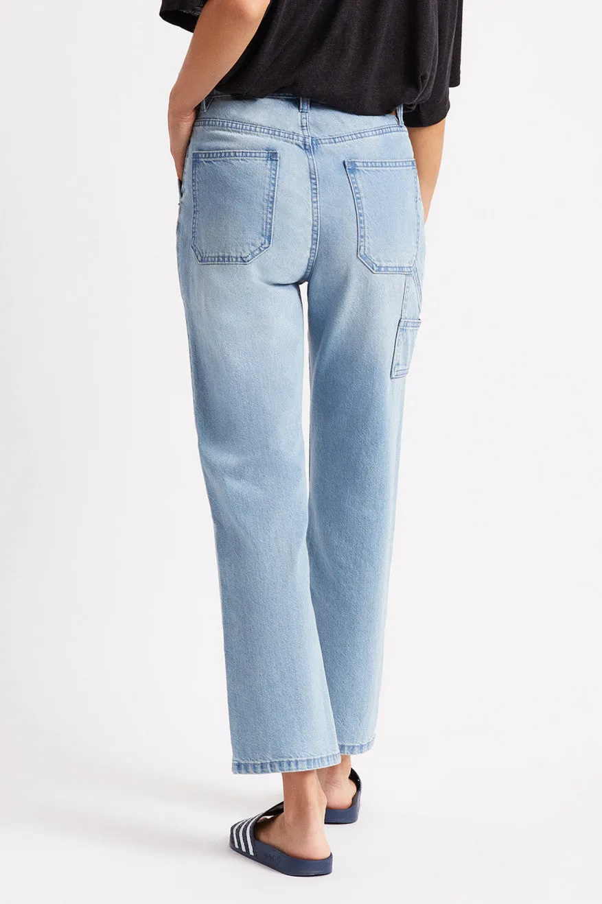 Janie Carpenter Pant - Faded Indigo