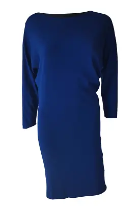 JOSEPH Genny New Wool Interlock Drop Shoulder Dress (IT 38)