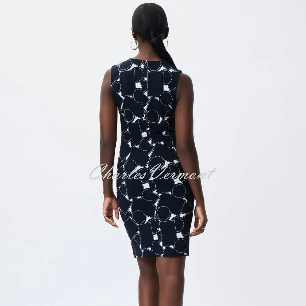 Joseph Ribkoff Geometric Print Dress - Style 231013