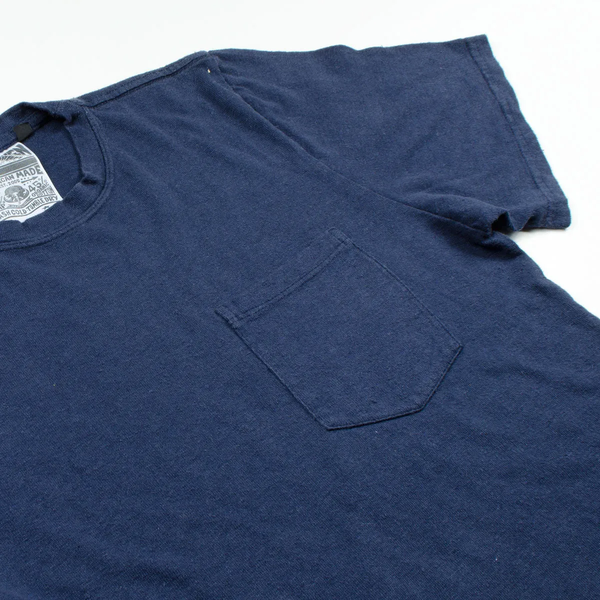 Jungmaven - Baja Pocket Hemp T-shirt 55/45 (7 oz) - Navy