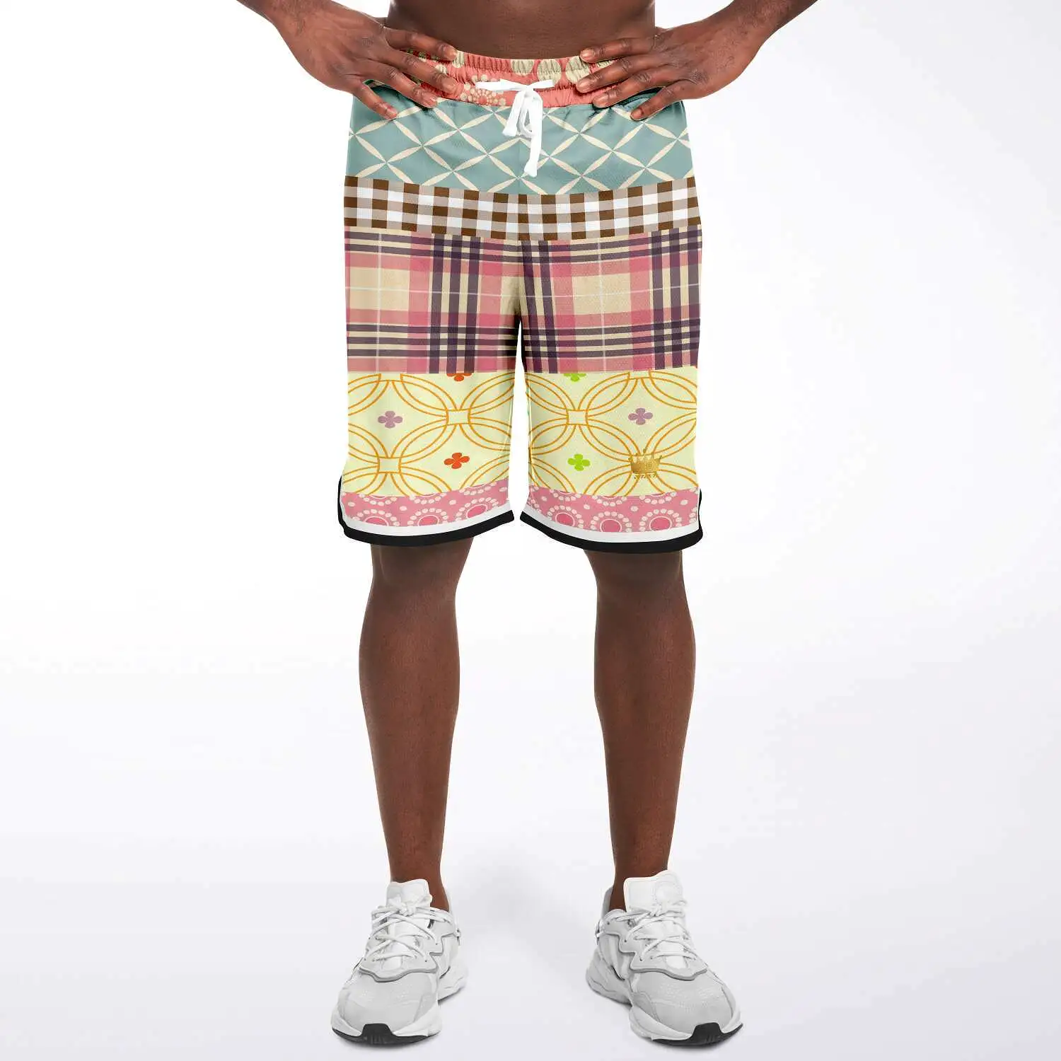 Kaleidoscope Unisex Basketball Shorts