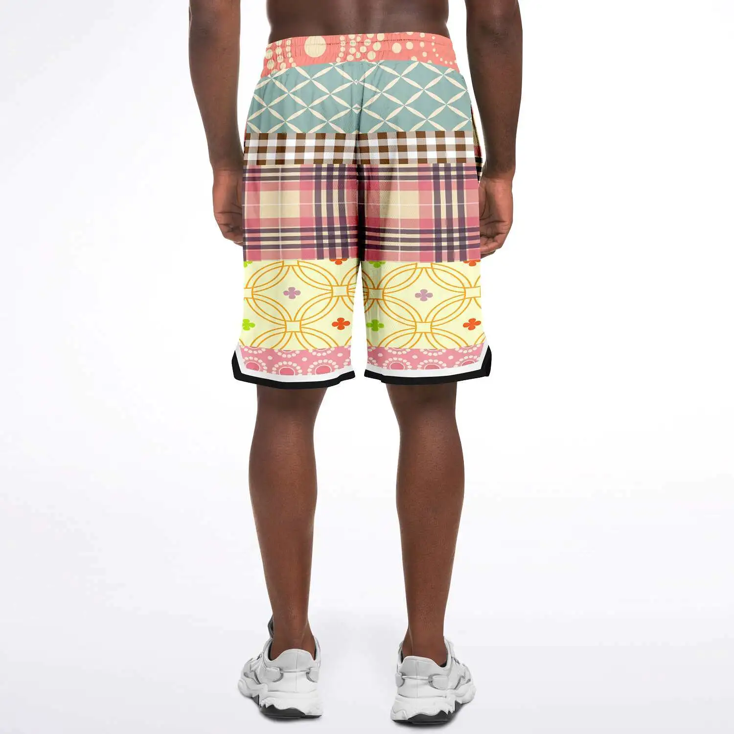 Kaleidoscope Unisex Basketball Shorts