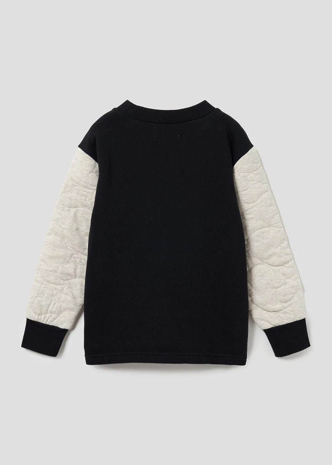 Keiko Sena Drop Shoulder Long Sleeve Sweat (Keiko Sena_Silhouette Pattern)