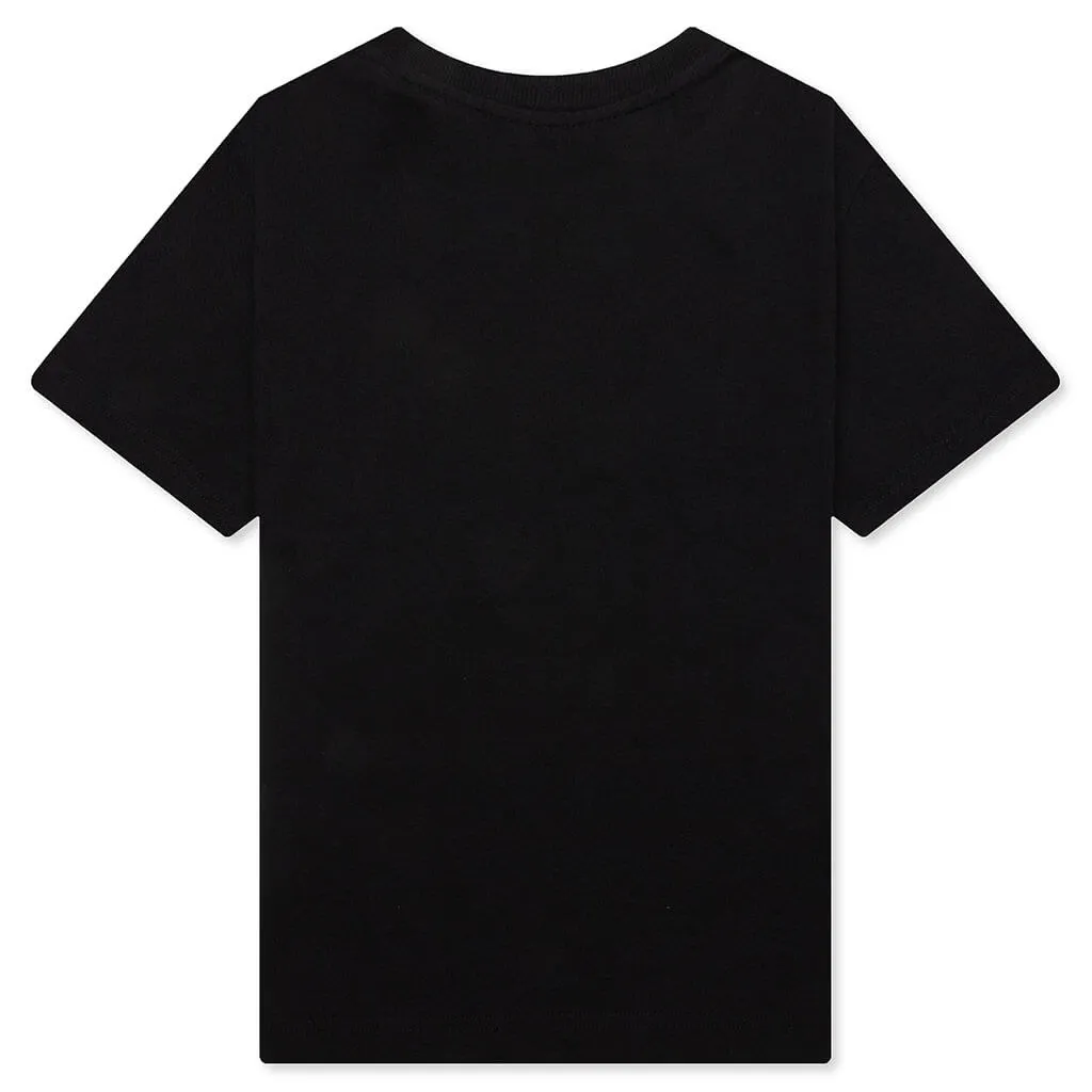 Kid's Shark T-Shirt S/S - Black