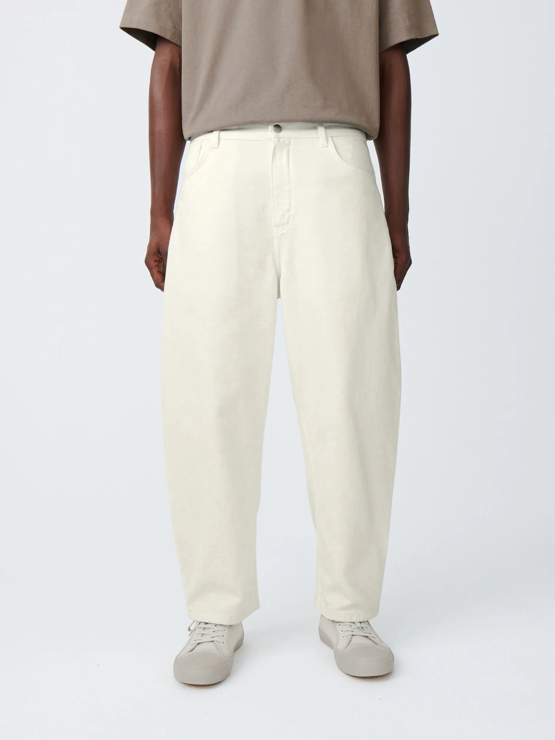 Land Denim Pant in Parchment