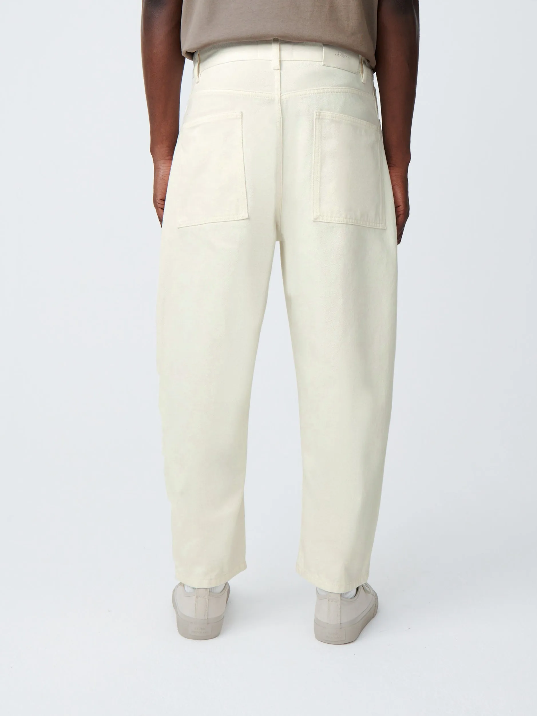 Land Denim Pant in Parchment