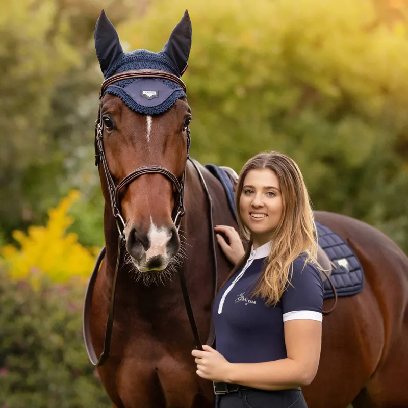 LeMieux Loire Fly Hood - Navy