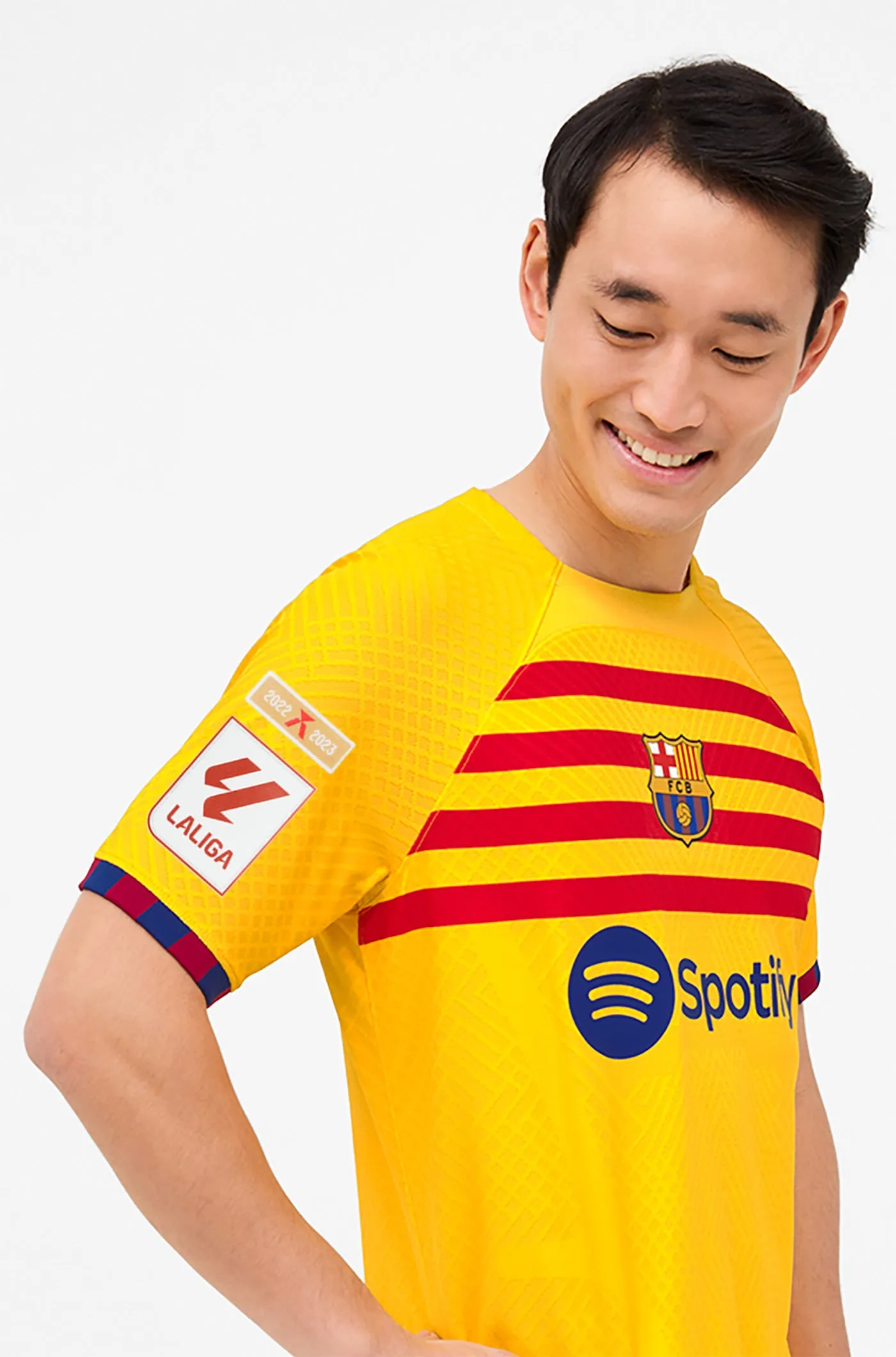 LFP FC Barcelona fourth shirt 23/24 Player’s Edition  - S. ROBERTO