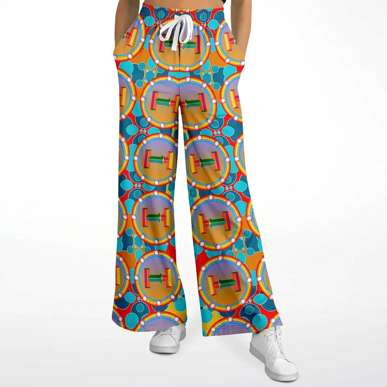 Life on Mars Eco-Poly Stretchy Phat Bellbottoms