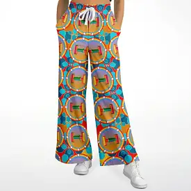 Life on Mars Eco-Poly Stretchy Phat Bellbottoms