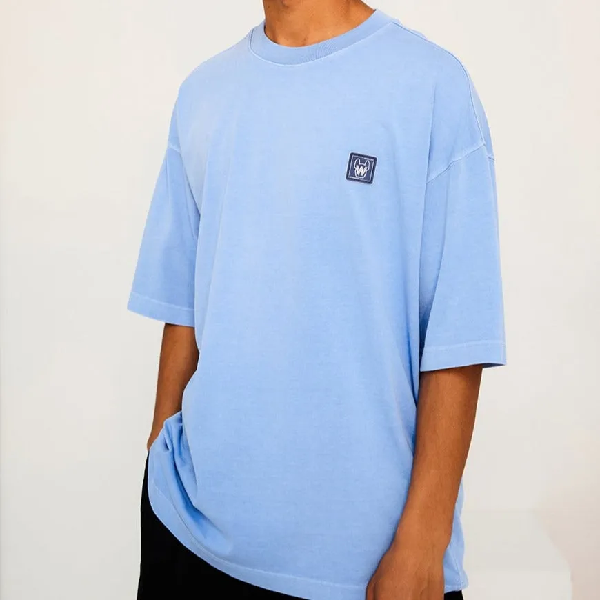 LifeWork Square Logo Tee Blue