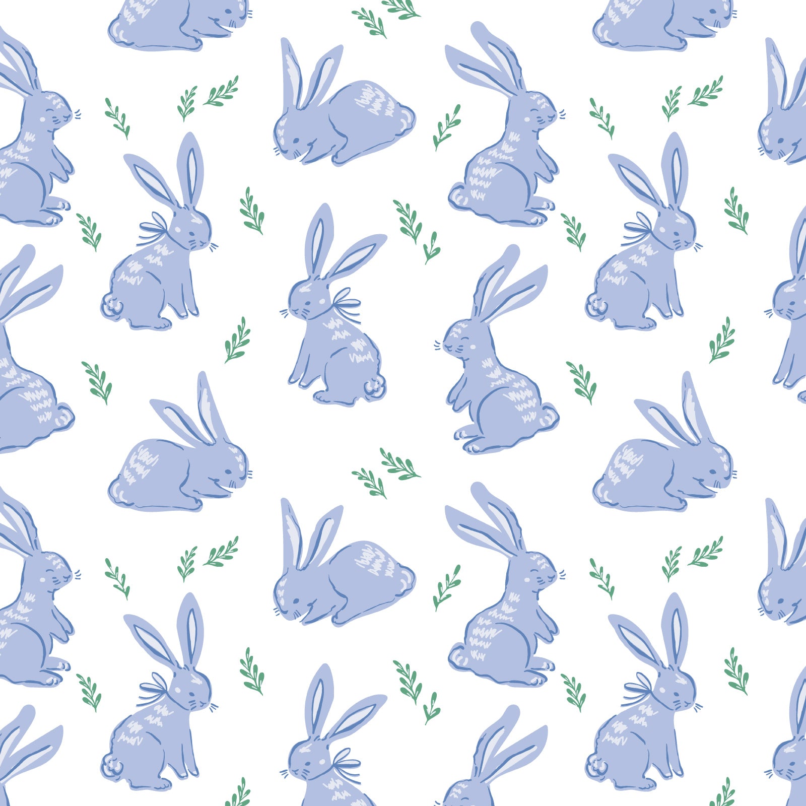 Lila and Hayes - Hudson Short Set - Bunny Hop Blue