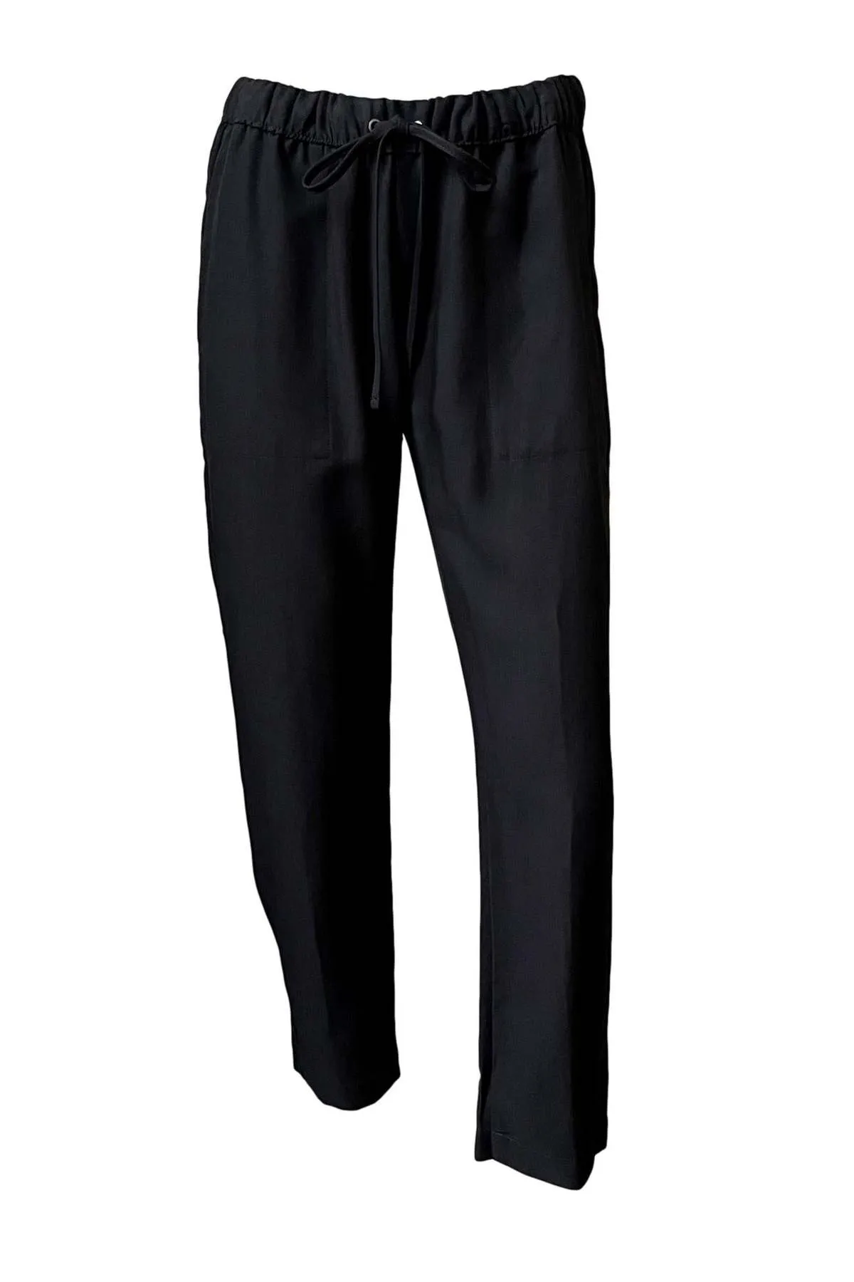 Linen Easy Pant - Black