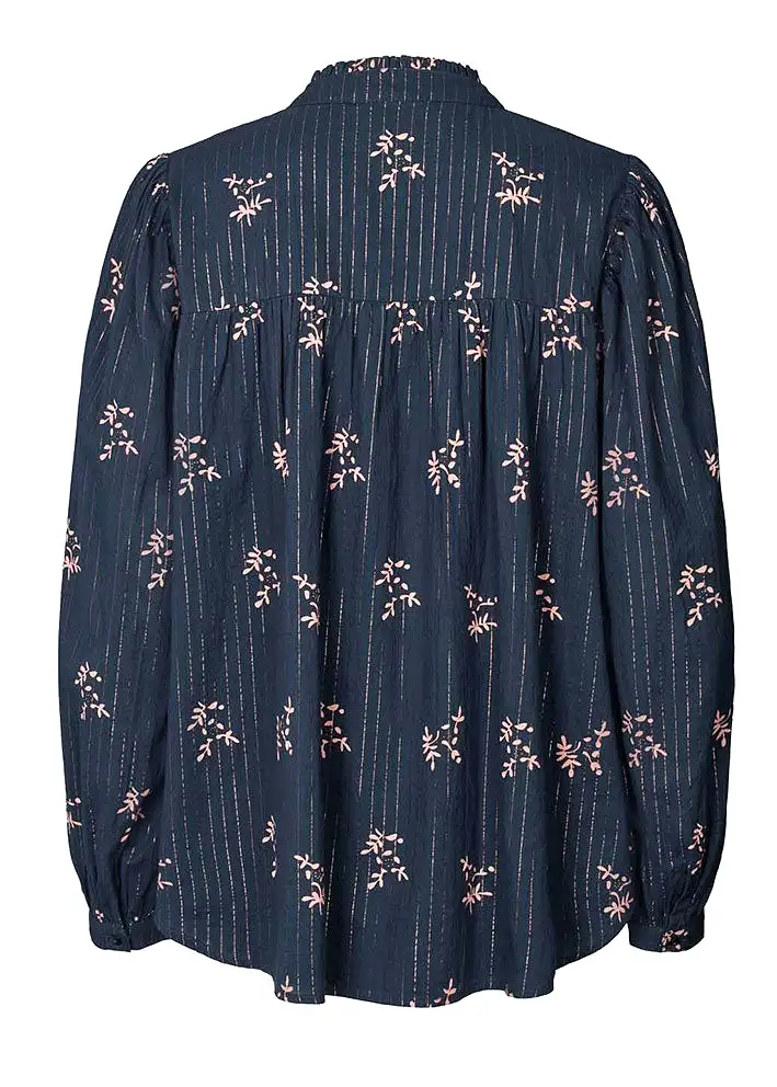 Lollys Laundry Cara Shirt - Navy