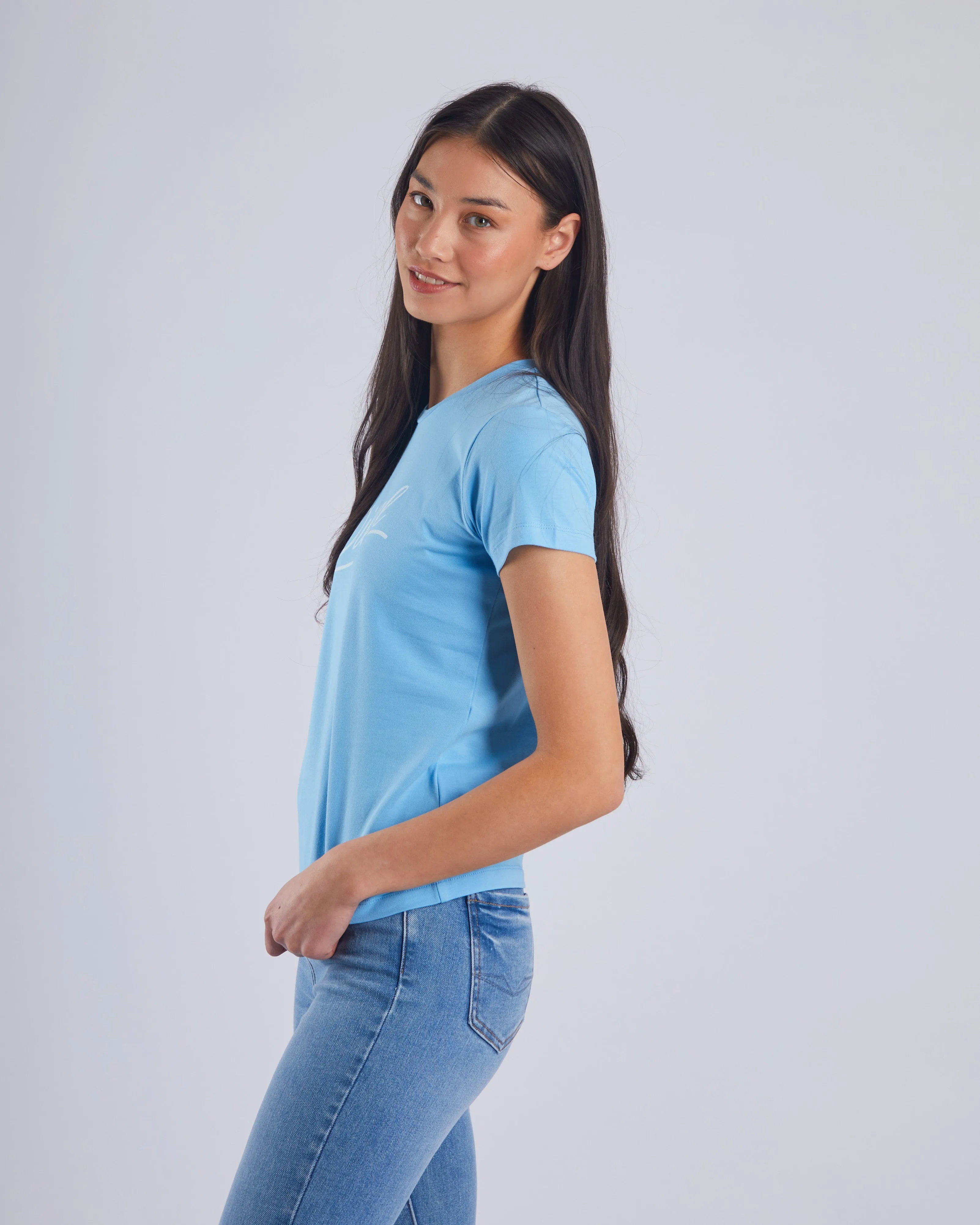 Lorenza Tee Alaskan Blue