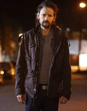 Lucifer S05 Jeremy Davies Jacket | Nick Hofmeister Black Leather Jacket