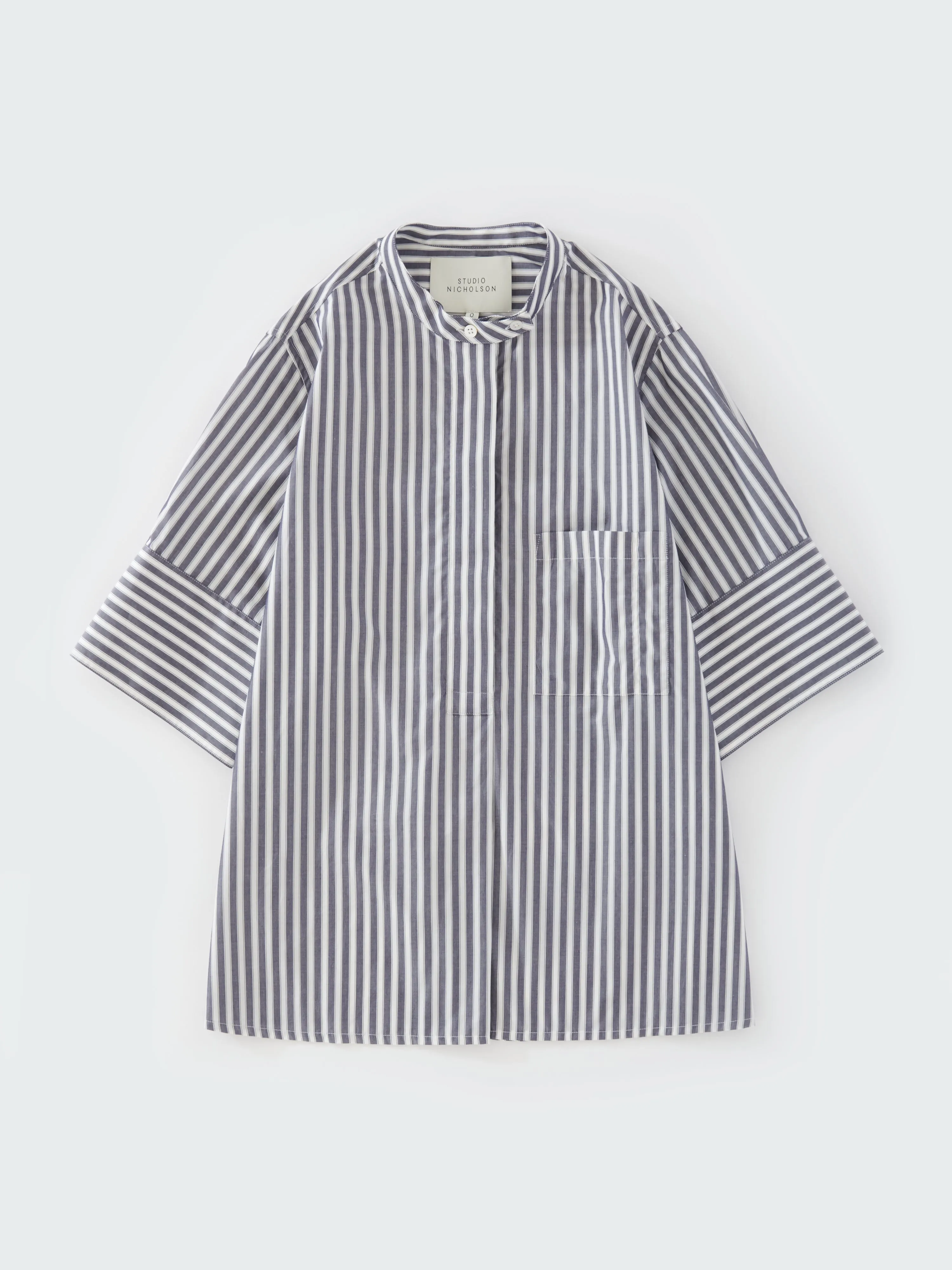 Malawi Shirt in Stripe Navy