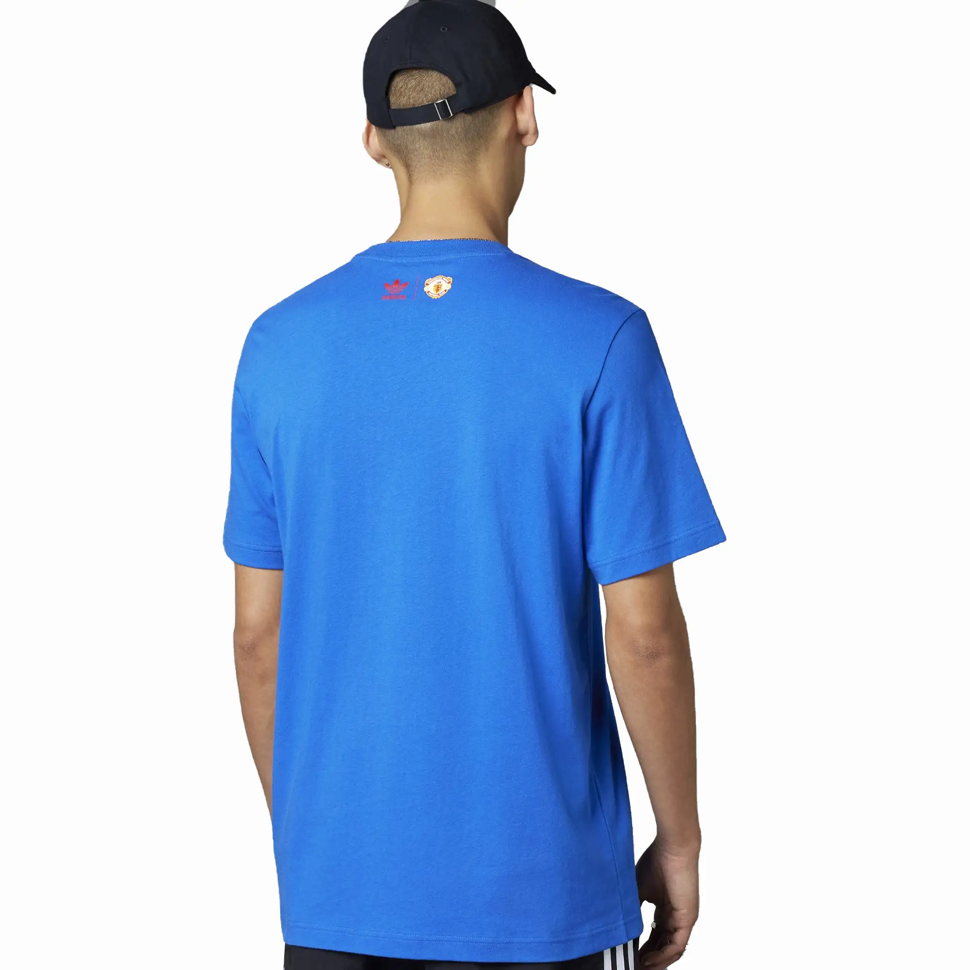 MANCHESTER UNITED OG TREFOIL TEE 'BLUE'