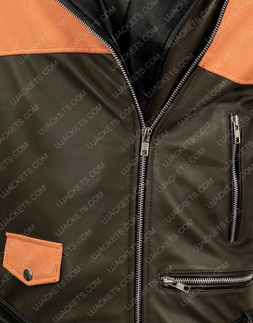 Men's Lapel Collar Biker Leather Jacket | Slimfit Jacket For Men | ujackets