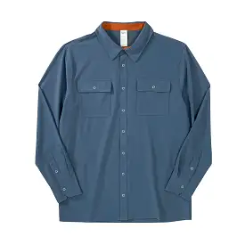 Men's Long Sleeve Tech Button Up