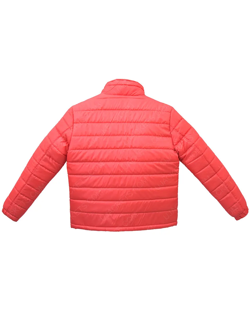 Mens Puffer Down Quilted Jacket - Mens Puffer Leather Jacket