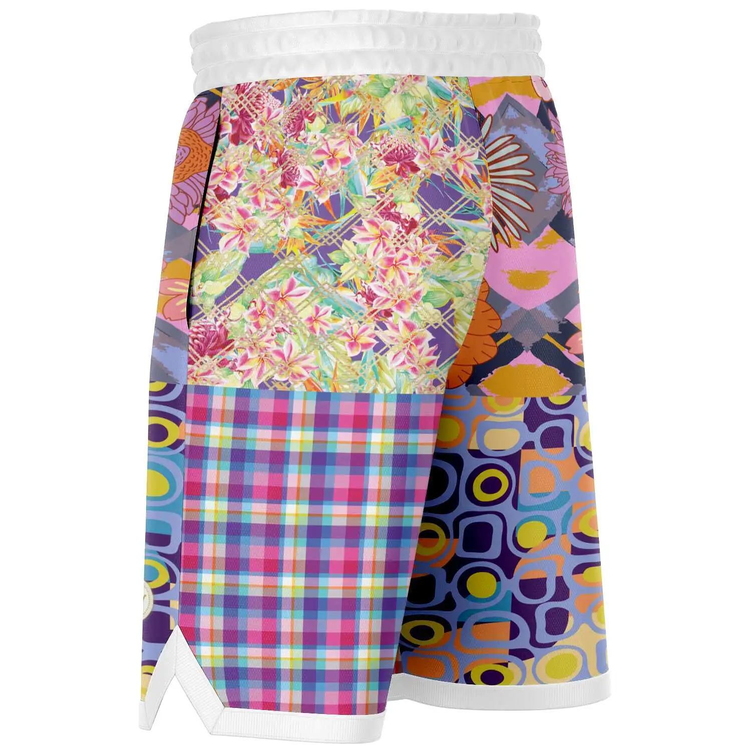 Mercury Retrograde Patchwork Basketball Shorts