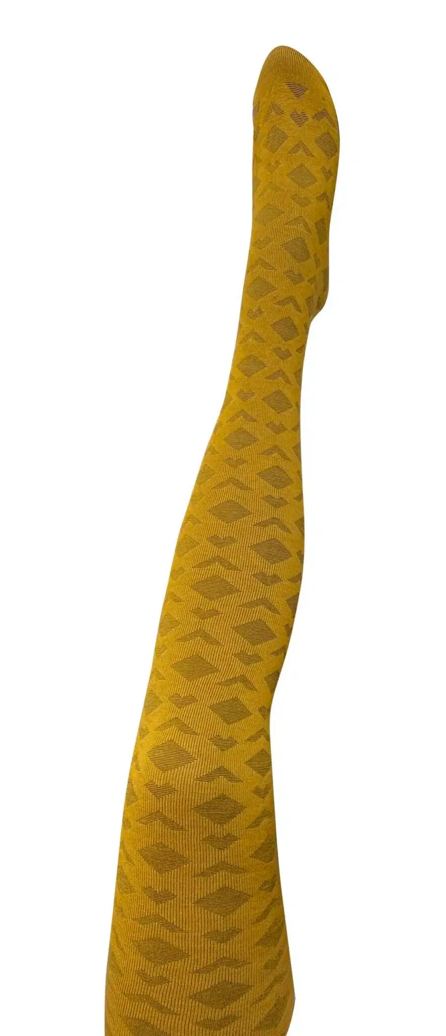 Merino Wool Tights - Deco Mustard