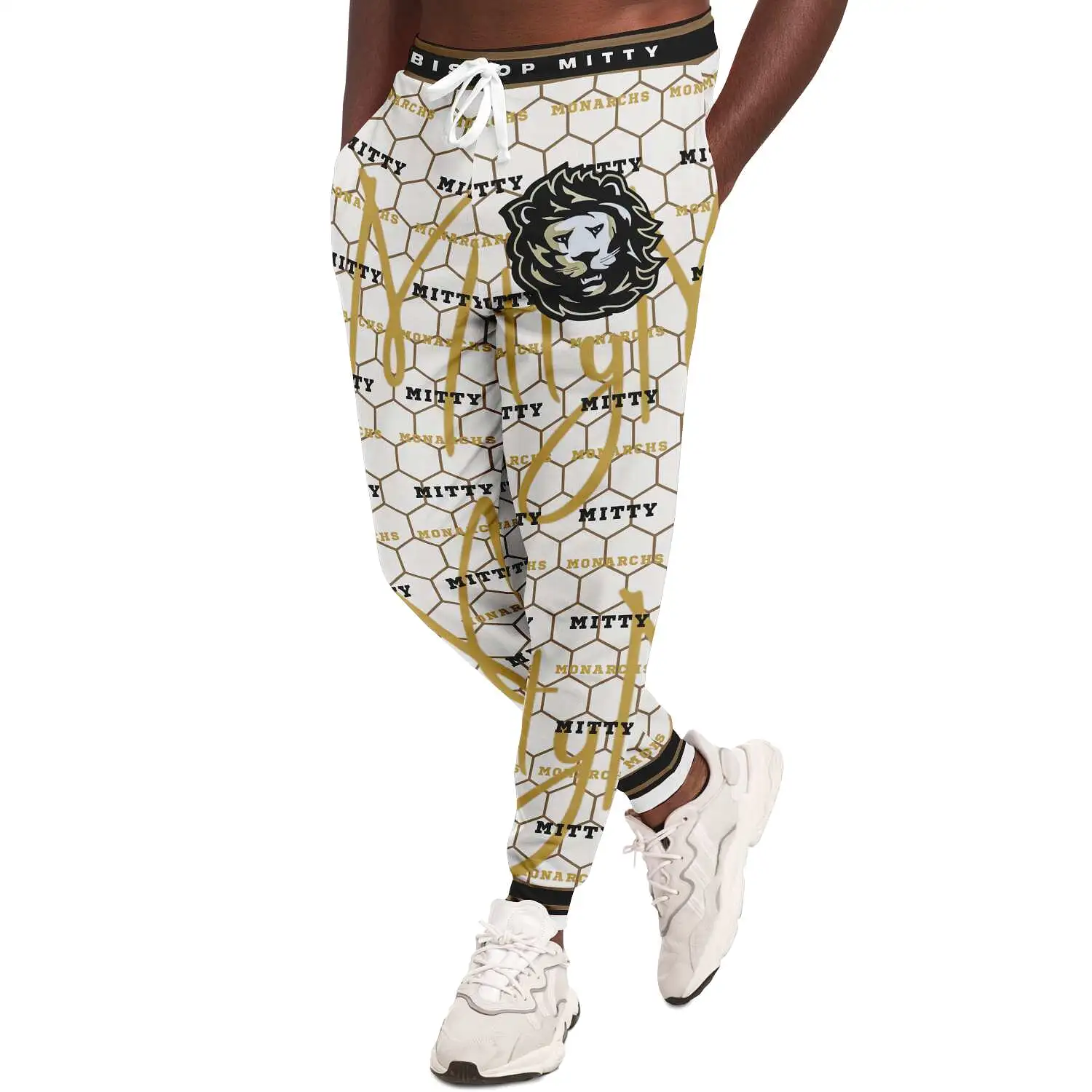 Mitty Monarchs Graffiti Plus Unisex Fleece Joggers