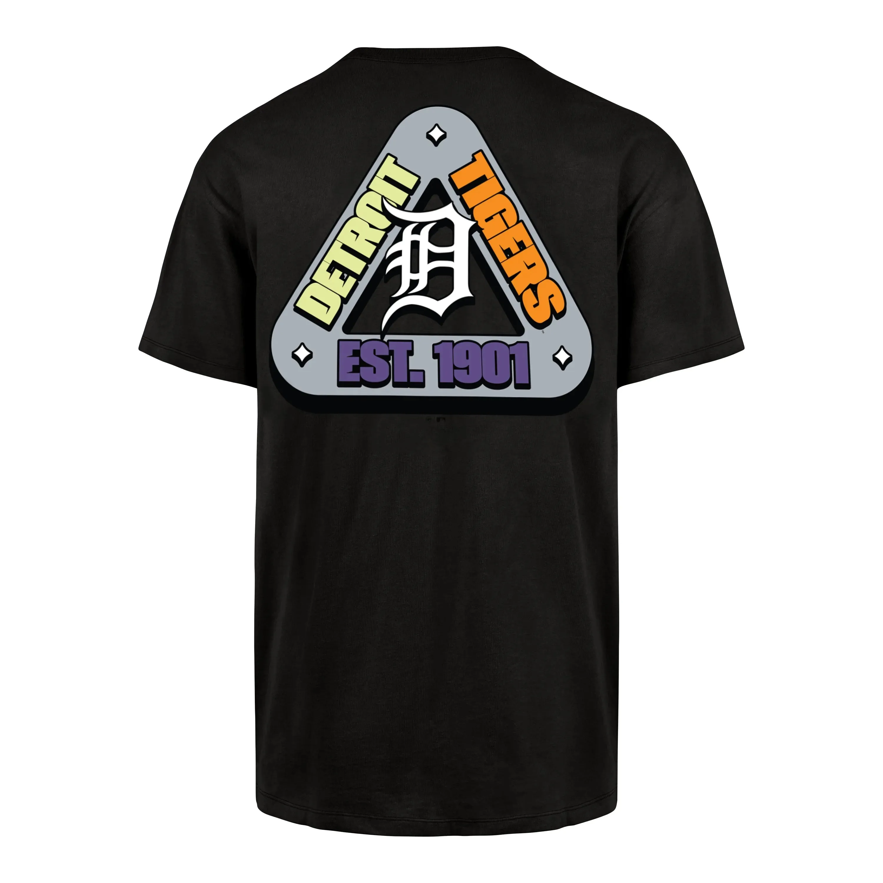 MLB DETROIT TIGERS SHADOW ’47 MIDWEIGHT DROP SHOULDER CARBONITE TEE