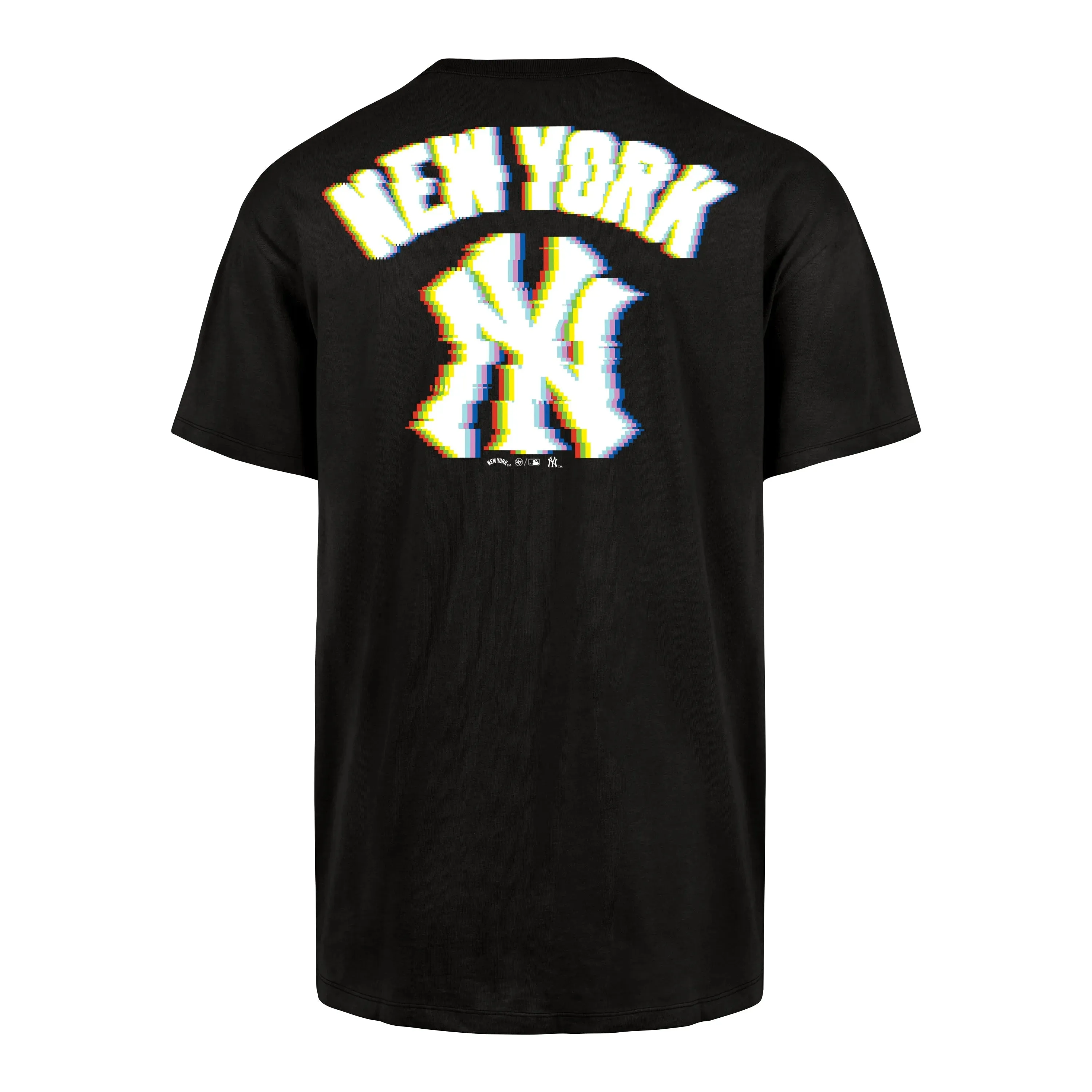 MLB NEW YORK YANKEES SCRAMBLED ’47 MIDWEIGHT DROP SHOULDER CARBONITE TEE