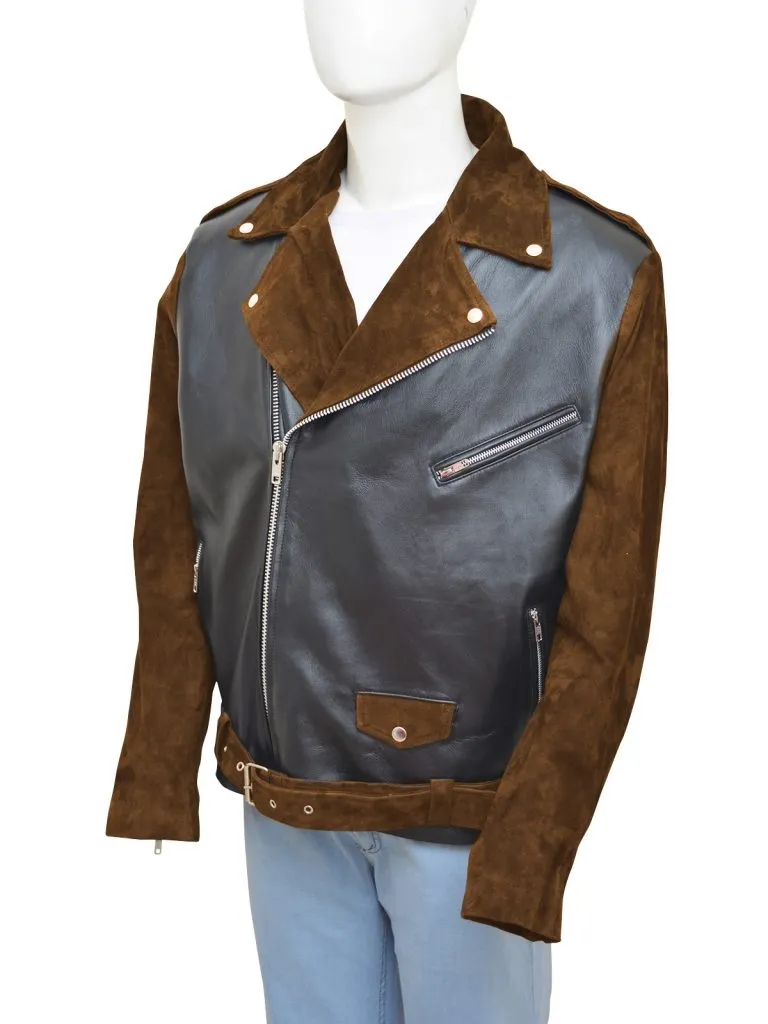 Motorcycle Billy Connolly Route 66 Jacket - UJackets