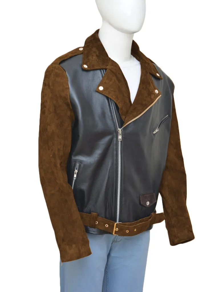 Motorcycle Billy Connolly Route 66 Jacket - UJackets