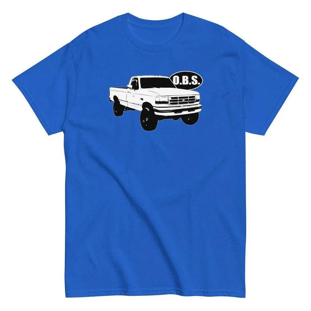 OBS Truck T-Shirt Based On 90's Super Duty Single Cab