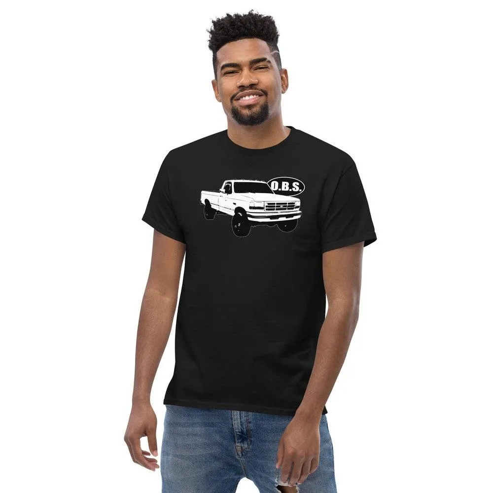 OBS Truck T-Shirt Based On 90's Super Duty Single Cab