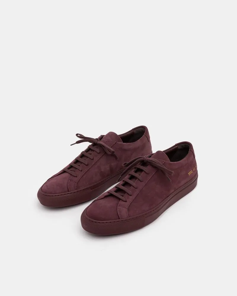 Original Achilles 2092 Sneaker in Bordeaux Nubuck